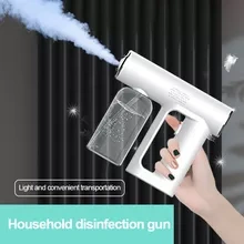 Blue Light Wireless Nano Sprayer Atomizer Fogger Disinfection Water Sprayer Machine Steam Spray Guns Garden Accessories
