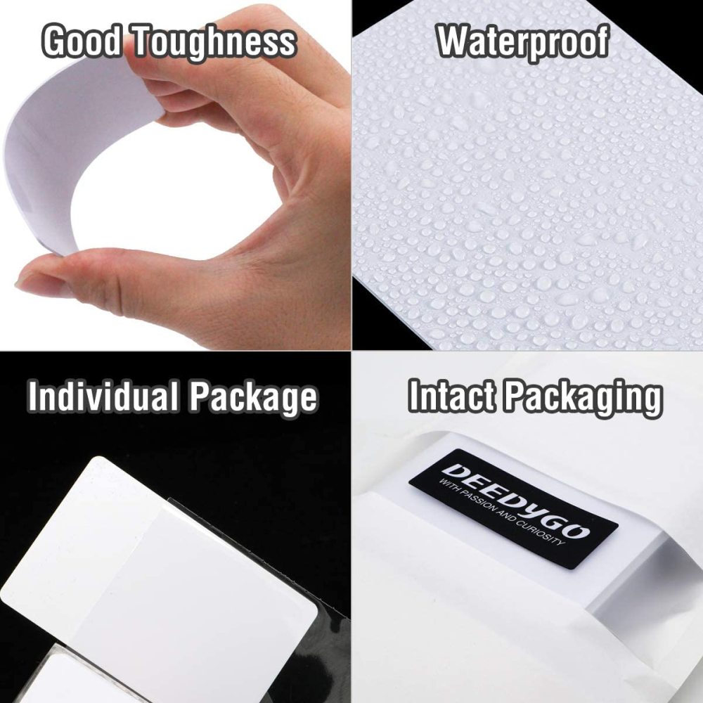 45 x NTAG215 NFC Cards (Blank Amiibo NFC Cards) - DEEDYGO Programmable PVC Blank NFC 215 Cards Compatible with All NFC-Enabled Phone
