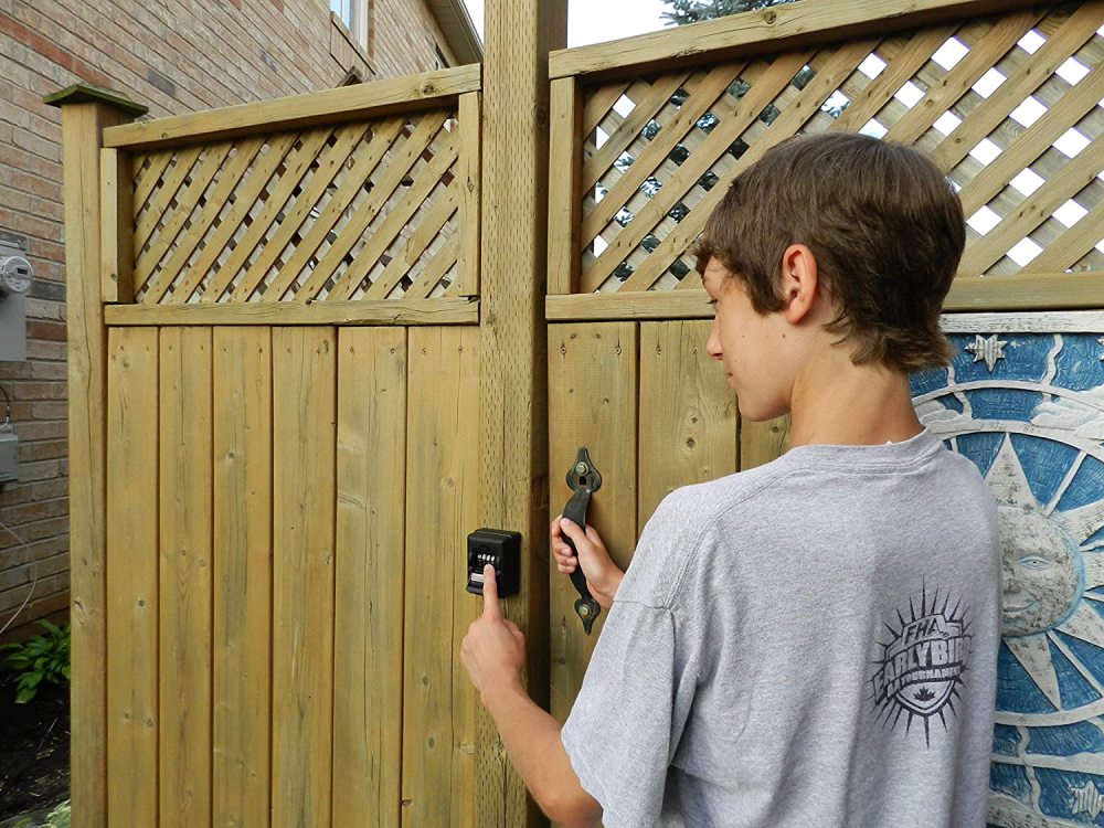 Keyless Gatelock, Secure Gate Lock (MBX-2016Y-3ESF)