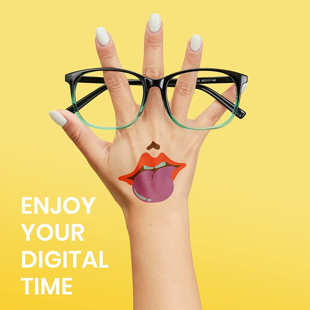 IT OSAYDE Blue Light Blocking Glasses Square Computer Eyewear Clear Lens Eyeglasses Frame