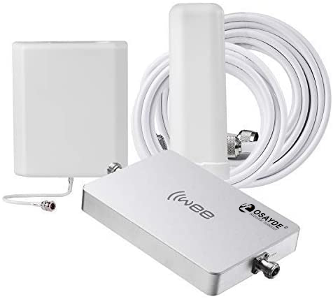 IT OSAYDE Phone Signal Booster Sets for All Carriers Voice Text and 4G LTE Up to 3500 Sq Ft for Home and Office Signal boosts