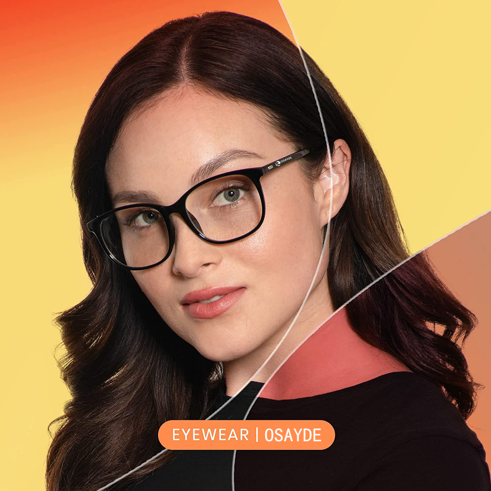 IT OSAYDE Blue Light Blocking Glasses Square Computer Eyewear Clear Lens Eyeglasses Frame