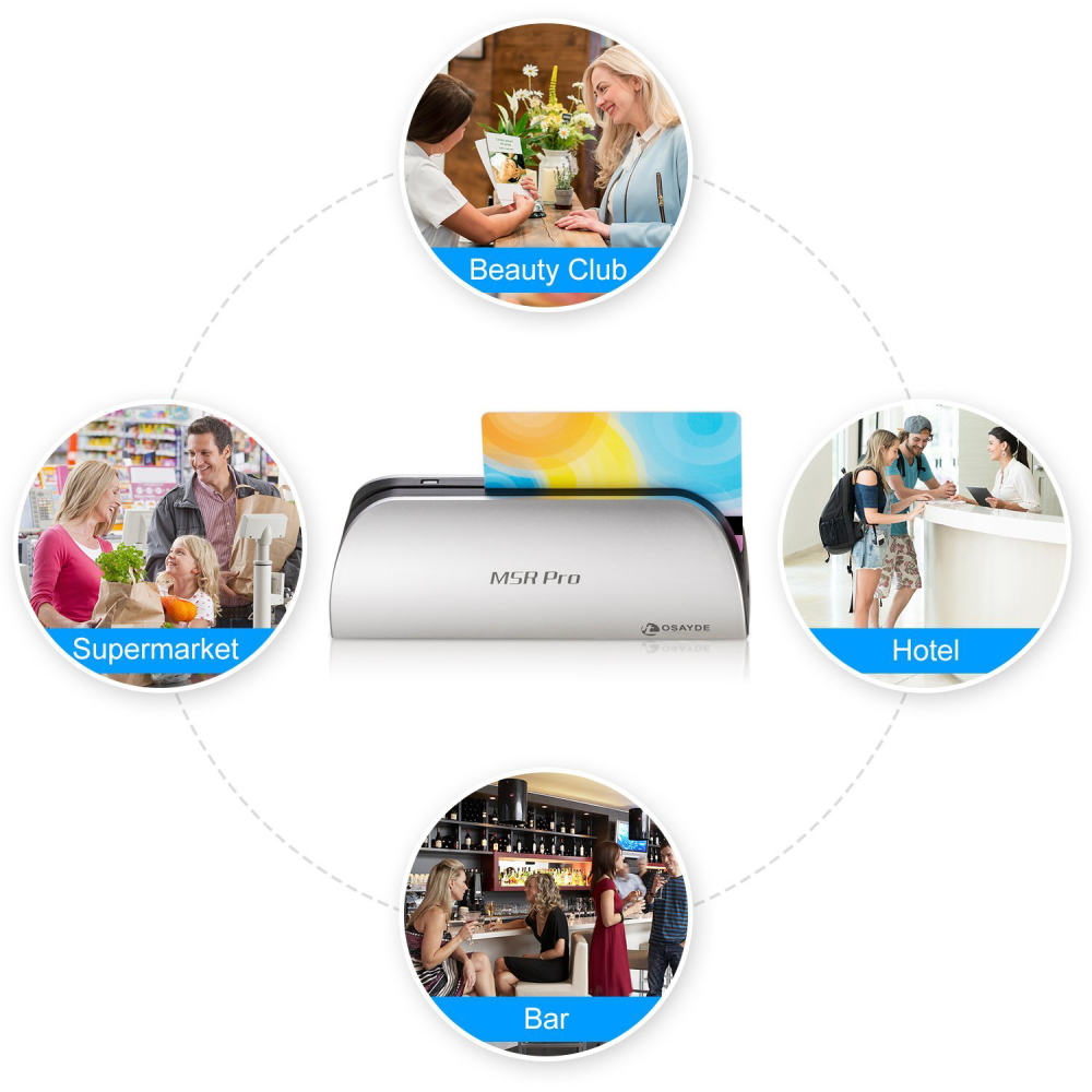 IT OSAYDE MSRpro( US stock) magstripe card reader,writer,eraser for windows and MacOS