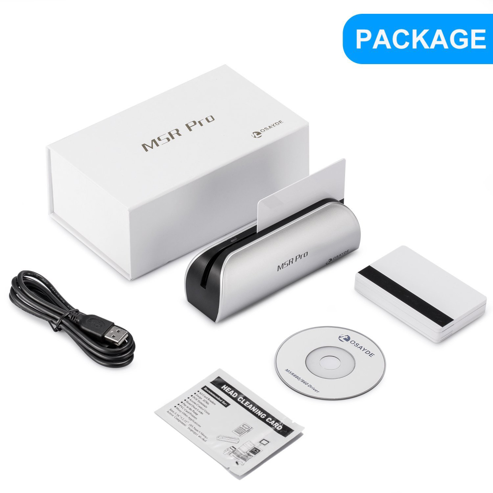 IT OSAYDE MSRpro( US stock) magstripe card reader,writer,eraser for windows and MacOS