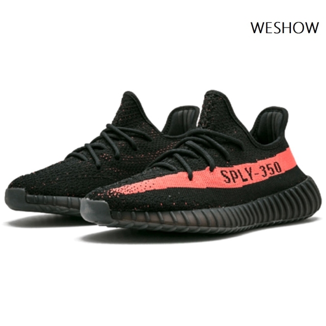 ''Adidas Yeezy Boost 350 V2 Core Black Red