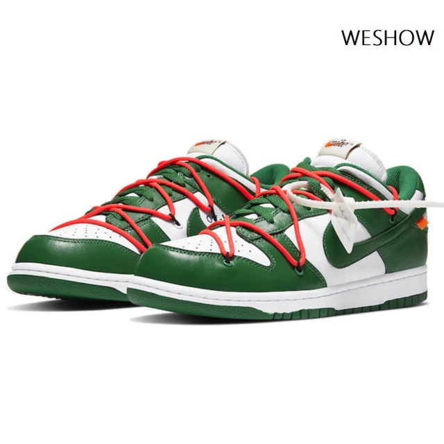 Off- White x Nike Dunk Low LTHR OW #KnowKnow