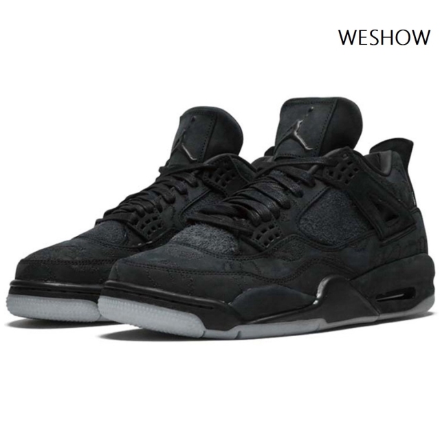 Air Jordan 4 Kaw Black