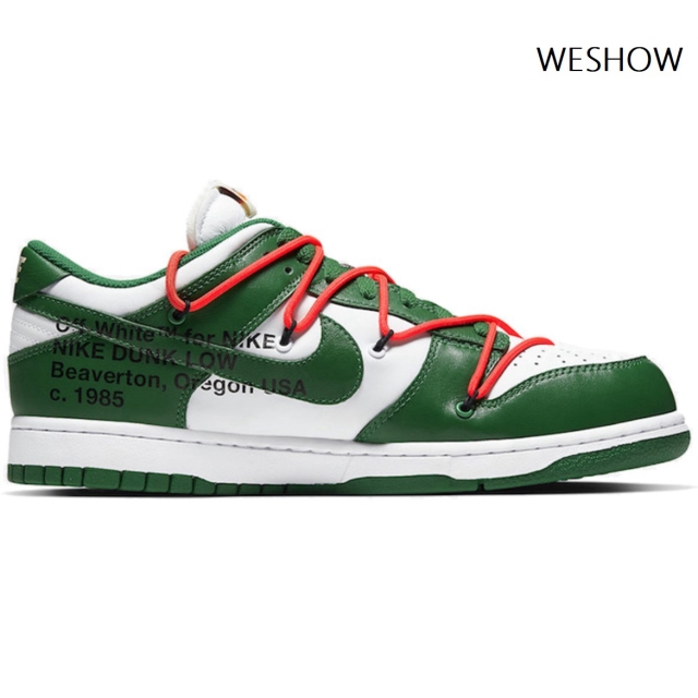 Off- White x Nike Dunk Low LTHR OW #KnowKnow