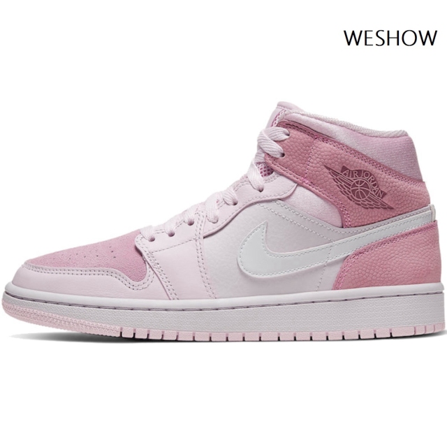 Air Jordan 1 Mid Digital Pink