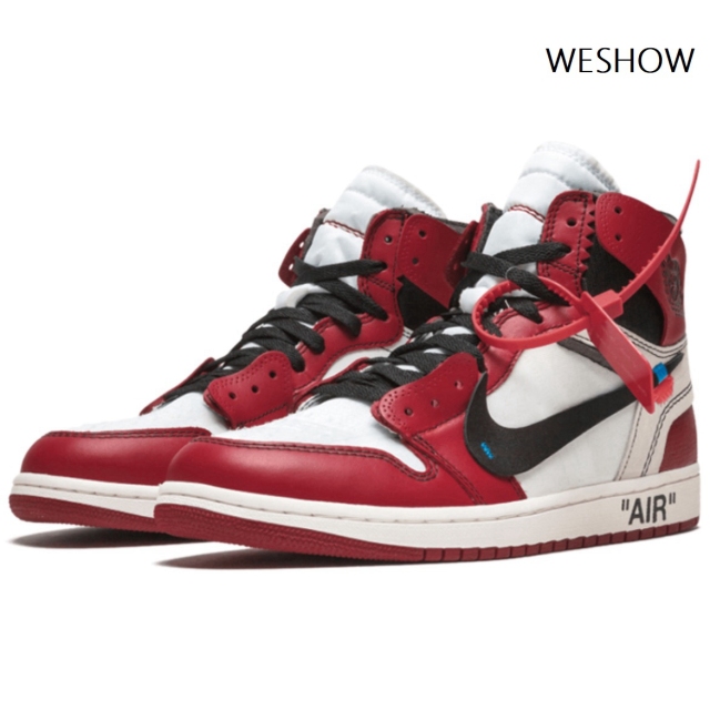 Off- White x Nike Air 1 Retro High The Ten Chicago