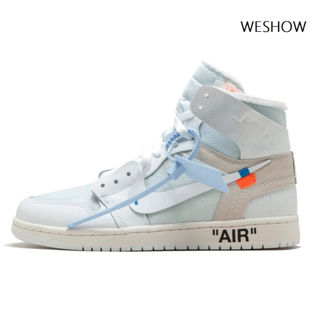 Off- White x Nike Air 1 Retro High White the ten