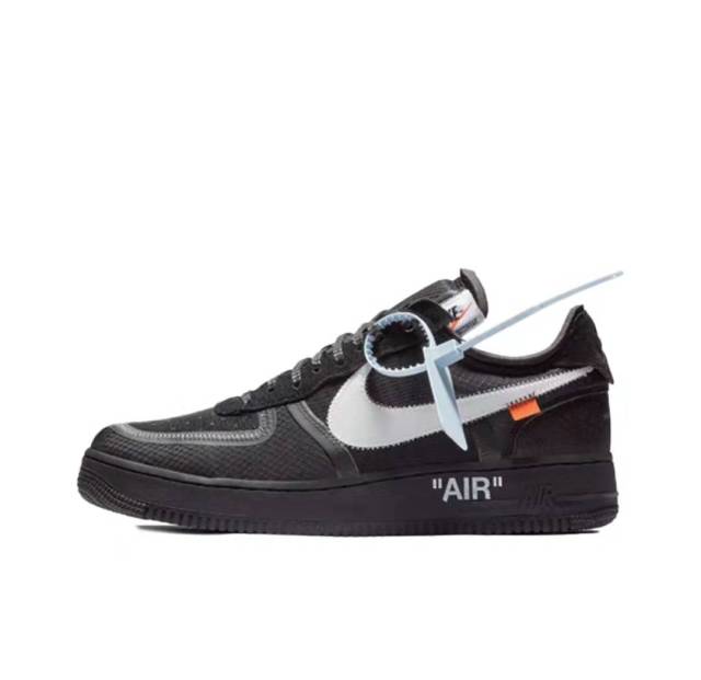 OFF WHITE x Nike Air Force 1 Low Black White