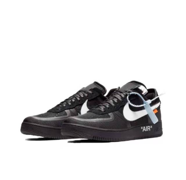 OFF WHITE x Nike Air Force 1 Low Black White