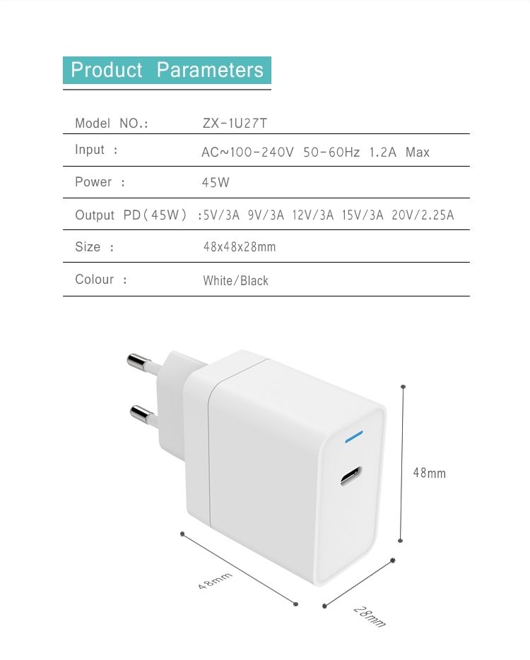 45w pps charger for samsung