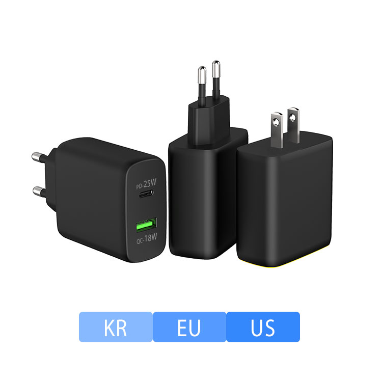 Fast Charger Uk 25w travel adapter