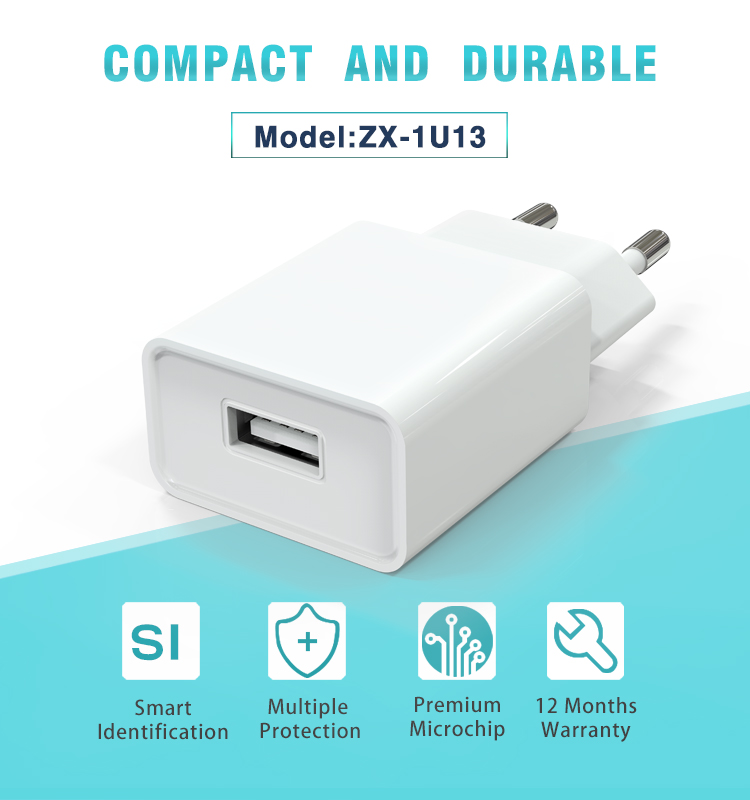 2.4A usb wall charger