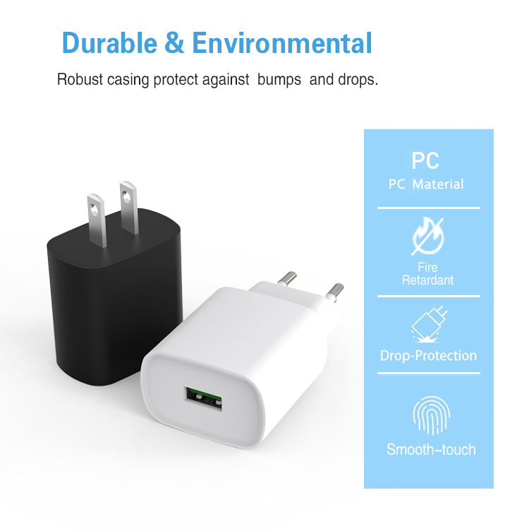 qc3.0 18w Chargers For Smart Phones