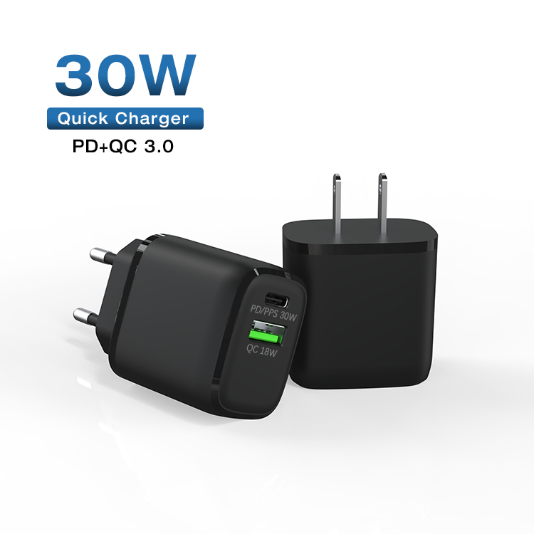 usbc 30w charger us plug eu plug