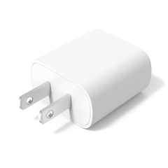 For iPhone12 Charger pd usbc 20w with usba qc3.0 18w dual ports with eu plug us plug kr plug uk plug,white and black color optional