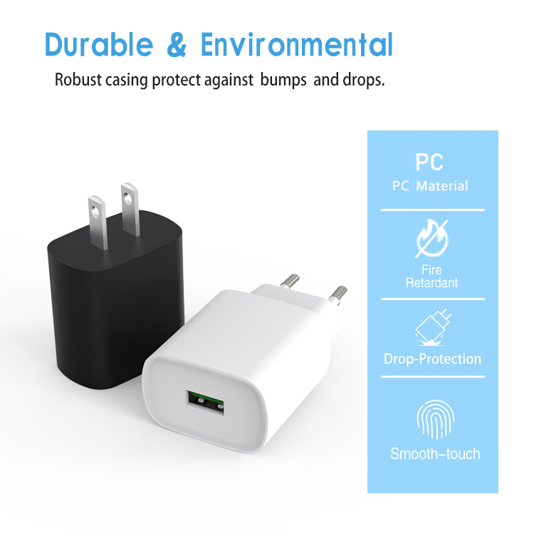 qc3.0 18w Usb Wall Charger