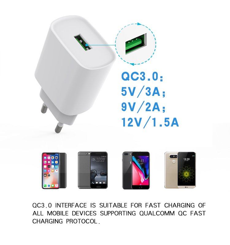 18w Smart Charger Fast Charging