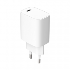 Hot Selling One Port PD 18W mobile phone quick wall charger with EU plug