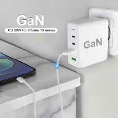 ZONSAN 2022 Newly Released 150W GaN Fast Charger With PD 100W Laptop Adapter PD 20W QC3.0 iPhone Fast Charging UK US