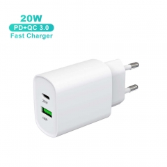 ZONSAN 20W PD PPS Dual Ports Charger UK US EU KR