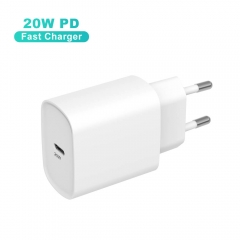 ZONSAN Single Port 20W PD Charger, USB, 0.5A