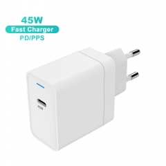 ZONSAN Single Port 45W USB-C PD3.0 PPS Super Fast Charging Wall Charger