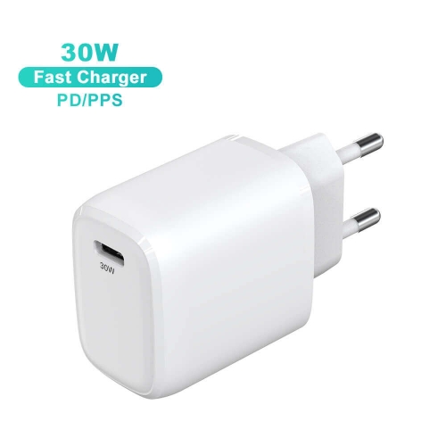 ZONSAN New Arrival Products Super Power KC Certificate Single Port PD 30W Charger Type C for Phone 13