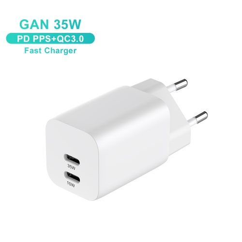New Trending 2023 The Best GaN Charger Fast 35W PD Charger Mobile Charger for iPhone