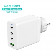 3C1A Mini Charger PD USB-C 100W Desktop GaN Charger for iPhone Samsung Xiaomi Laptop