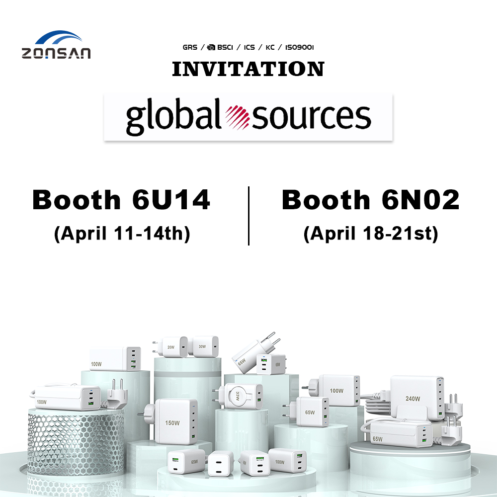 ZONSAN April 2024 Hong Kong Global Sources Fair