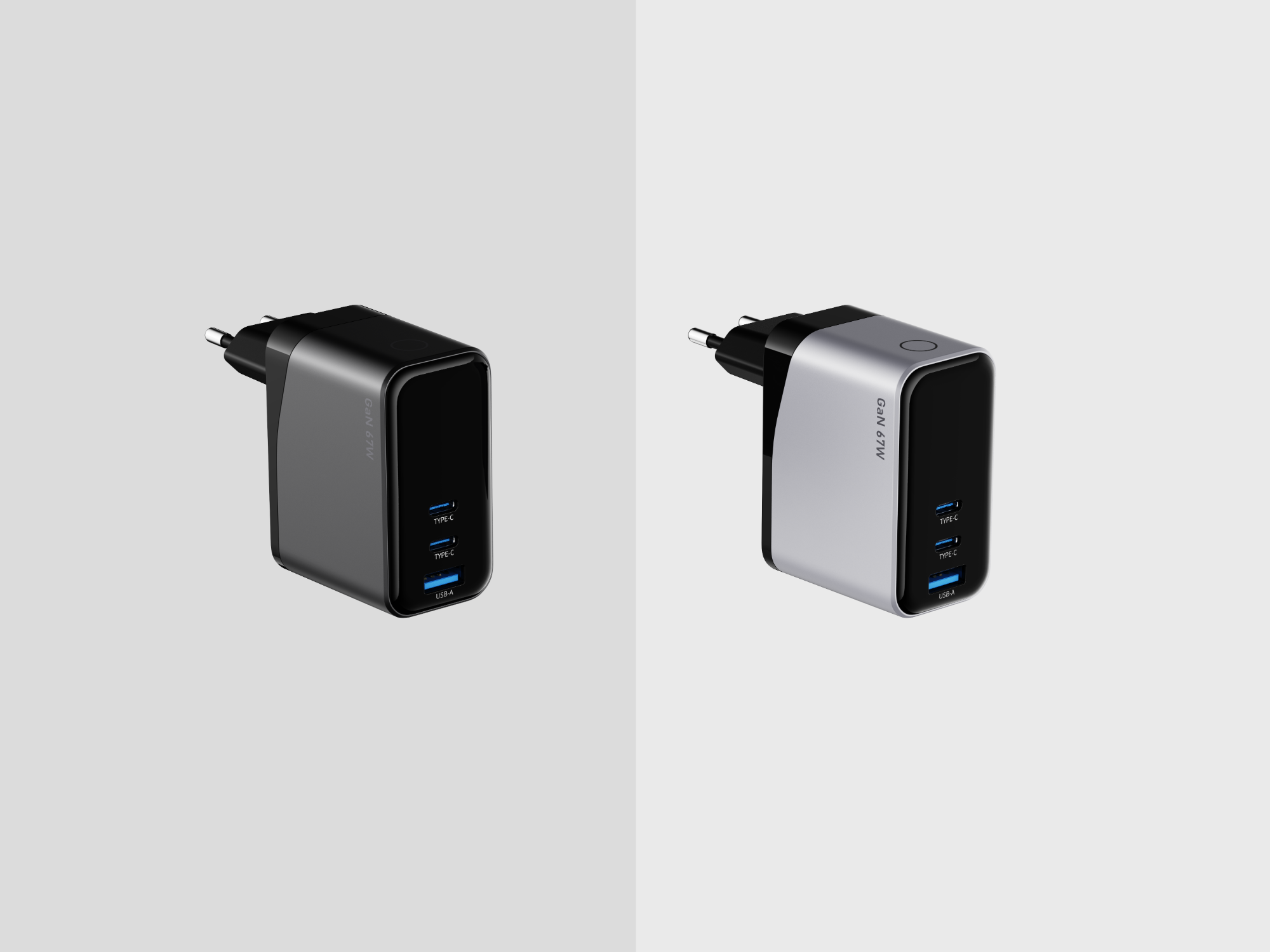 PD charger with TFT LCD screen