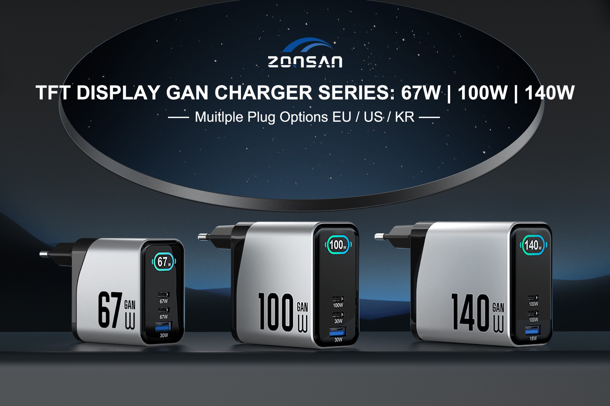 ZONSAN-GaN PD Charger Manufacturer