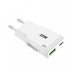 PD Fast Charging 25w Charger Type c Cell Phone Universal Adapter 25w Wall Charger for iPhone Samsung | ZX-2U102T