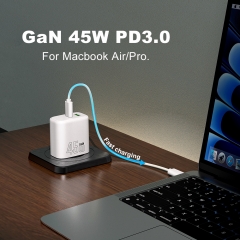 PD Charger 45w Mobile Phone Charger Adapter PPS AVS Usb Wall 45w Super Fast Charger Type c for Samsung iphone | ZX-2U112T