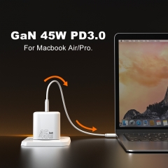 Fast Charger 45W USB C Mobile Phone PD 45w Output Current Electric Adapters Gan Charger 45w Original | ZX-1U81T