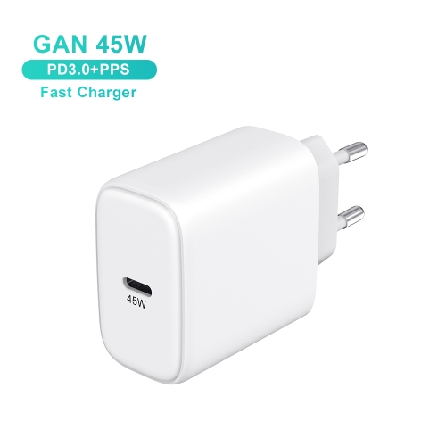 Fast Charger 45W USB C Mobile Phone PD 45w Output Current Electric Adapters Gan Charger 45w Original | ZX-1U81T