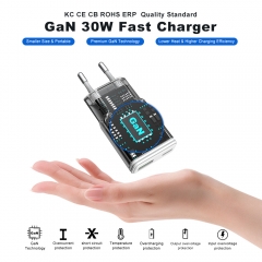 PD 30w Fast Charger Type C Smartphones Charge Adapter Super Fast Charging 30w for Samsung iphone