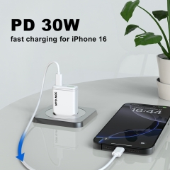 PD 30w Fast Charger Type C Smartphones Charge Adapter Super Fast Charging 30w for Samsung iphone