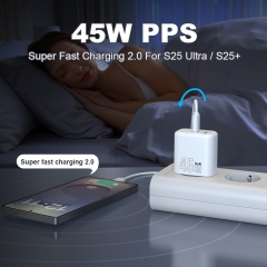 PD Charger 45w Mobile Phone Charger Adapter PPS AVS Usb Wall 45w Super Fast Charger Type c for Samsung iphone | ZX-2U112T