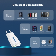 PD Fast Charging 25w Charger Type c Cell Phone Universal Adapter 25w Wall Charger for iPhone Samsung | ZX-2U102T