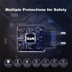 Fast Charger 45W USB C Mobile Phone PD 45w Output Current Electric Adapters Gan Charger 45w Original | ZX-1U81T