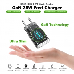 PD Fast Charging 25w Charger Type c Cell Phone Universal Adapter 25w Wall Charger for iPhone Samsung | ZX-2U102T