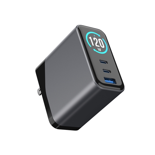 120W GaN Charger with Display | Multi-Port USB-C Fast Charger