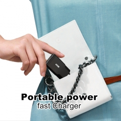 KC 45W Gan Charger Type C 2 Ports Fast Charging Smartphone 45w Wall Charger PD | ZX-2U120T