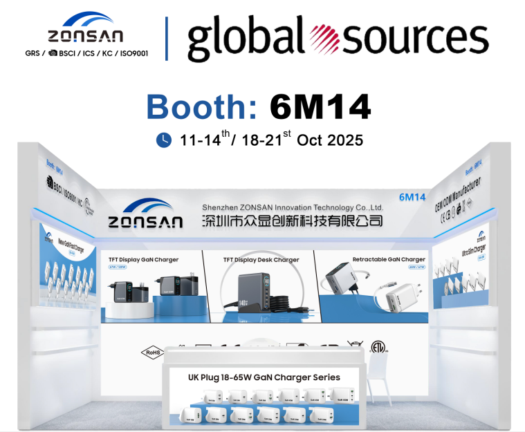 ZONSAN Oct Global Sources Fair 6M14