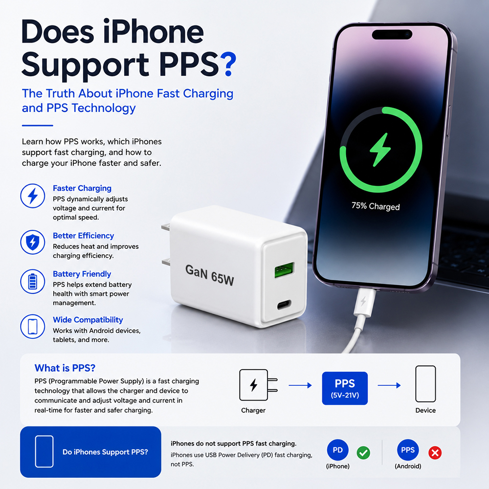 Does iPhone Support PPS? The Truth About iPhone Fast Charging and PPS Technology
